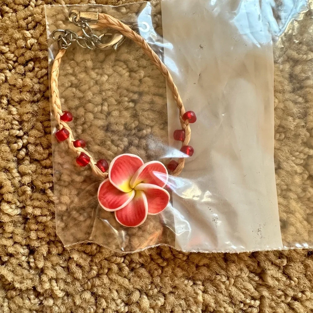 NWT Hawaiian Plumeria Bracelets